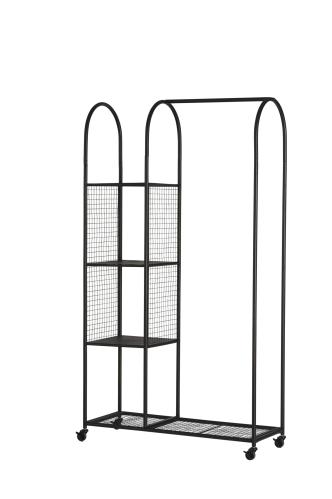 Hylla - På hjul - Antik - 100 x 39 x 180 cm - www.frokenfraken.se