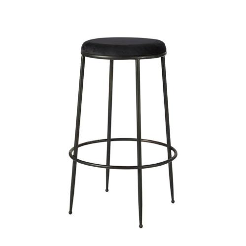 Barstol - Pall - Antik/Svart - 45 x 72 cm - www.frokenfraken.se