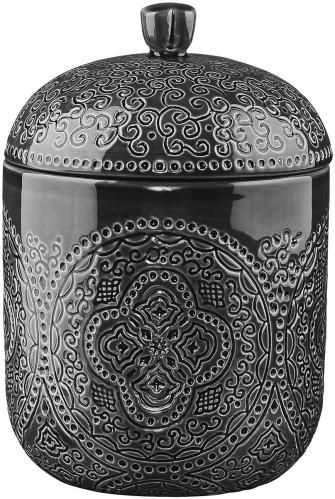 Orient burk S - Asfalt - Ø 10 x 14 cm - www.frokenfraken.se