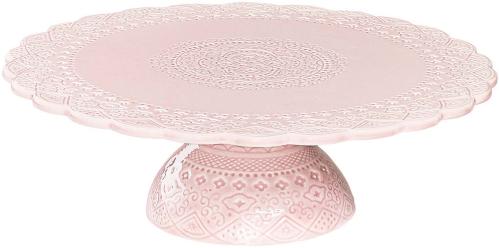 Tårtfat på fot - Rosa - Orient Festfat Rosé - Ø 28 - www.frokenfraken.se