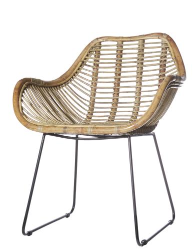 Stol - Natur - 69 x 55 x 88 cm - www.frokenfraken.se