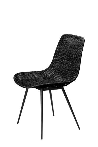 Stolar - Svart - 2 st - 59 x 46 x 84 cm - www.frokenfraken.se