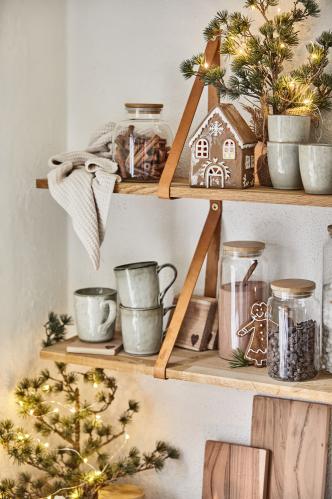 Ljuslykta - Hus - Pepparkakshus - Liten - www.frokenfraken.se