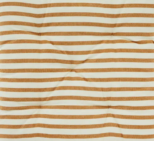 Madrass - Dyna Solsäng - Randig - Natur/Ockra - 180 x 70 cm - www.frokenfraken.se
