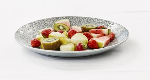Orient fruktfat vit - Ø35 cm - www.frokenfraken.se