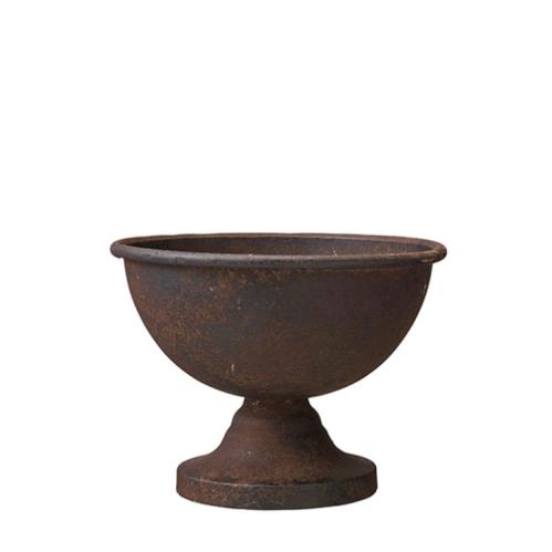 Skål - Kruka - Rost - 21 x 17 cm - www.frokenfraken.se