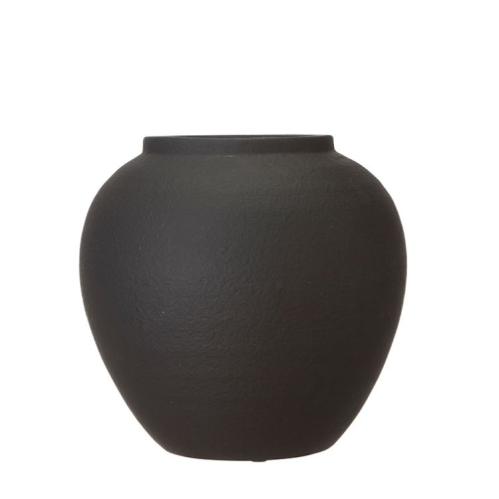 Kruka - Matt Svart - 25 x 25 cm - www.frokenfraken.se