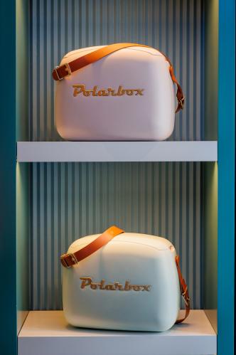 Polarbox Kylväska - 2st matlådor - Retro - Gul - 6 Liter - www.frokenfraken.se