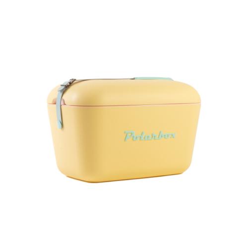 Polarbox Kylväska - Retro - Gul - 20 Liter - www.frokenfraken.se
