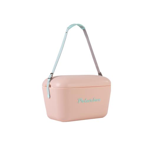 Polarbox Kylväska - Retro - Rosa - 20 Liter - www.frokenfraken.se