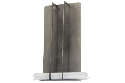 Vägghållare - För kronljus - cloudy - Metall - 24 x 40 cm - www.frokenfraken.se