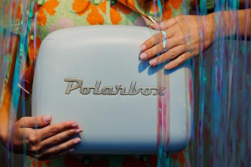 Polarbox Kylväska - 2st matlådor - Retro Gold Classic - Foggy - 6 Liter - www.frokenfraken.se