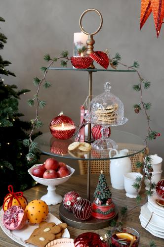 Speldosa - Julgran - Ø10 x 19 cm - www.frokenfraken.se