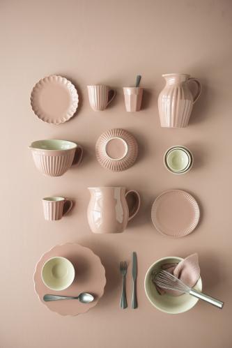 Kak/Tårtfat - Mynte Coral Almond - www.frokenfraken.se