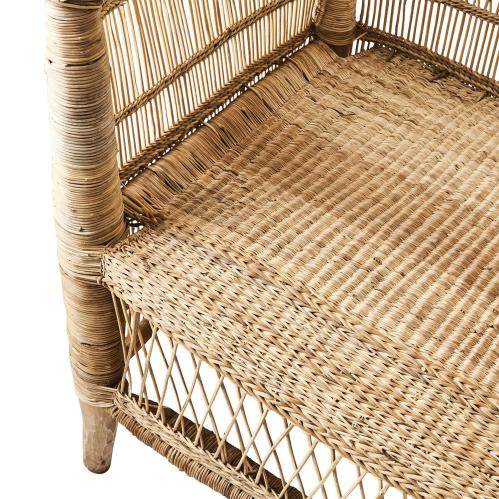 Soffa L - Natur - 180 x 40/80 x 45 cm - www.frokenfraken.se