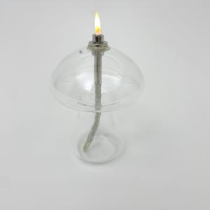 Oljelampa M - Glas - Mushroom - Ø11 x 14 cm - www.frokenfraken.se