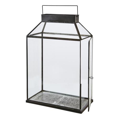 Lykta L - Svart - 33 x 18 x 51 cm - www.frokenfraken.se