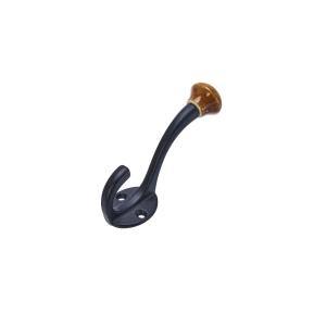 Krok med brun porslinsknopp - 10 cm - www.frokenfraken.se