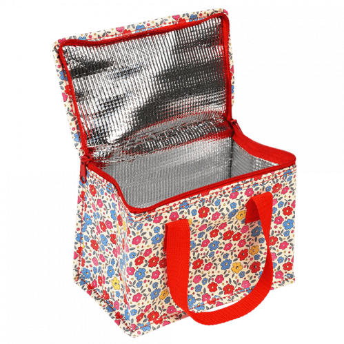 Kylväska - Retro - Blommig - 14 x 20 x 15 cm - www.frokenfraken.se