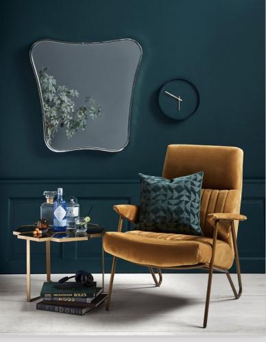 Fåtölj - Mustard & Gold - www.frokenfraken.se