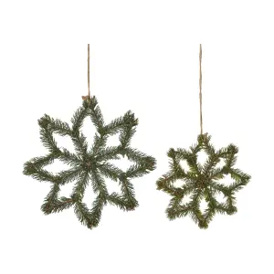 Stjärna - Gran - 2 storlekar - 35 cm, 25 cm - www.frokenfraken.se