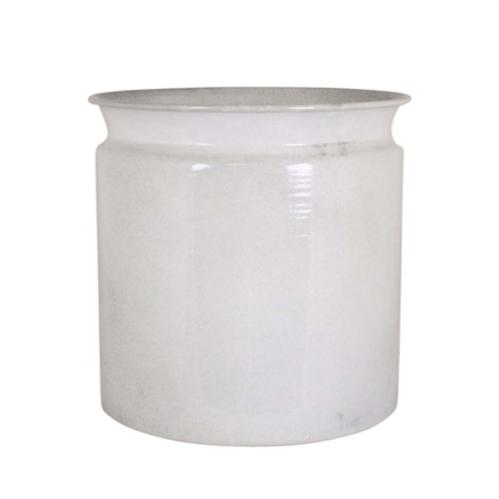 Kruka Floda Antik Vit Stor - Ø 21 x 20,5 cm - www.frokenfraken.se