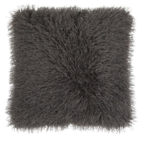 Kuddfodral - CURLY - GRÅ - 48 X 48 CM - www.frokenfraken.se