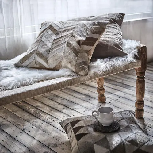 Kuddfodral - Mocka - Beige - 50 x 50 cm - www.frokenfraken.se
