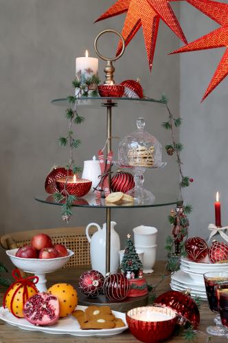 Speldosa - Julgran - Ø10 x 19 cm - www.frokenfraken.se