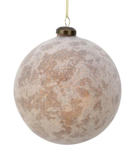 Julgranskulor - Beige - 6 st - 12 cm - www.frokenfraken.se