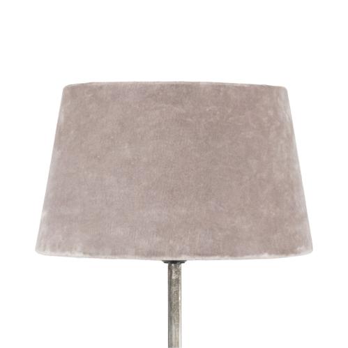 Lampskärm - Sammet Rosa - Ø:20/26cm - www.frokenfraken.se