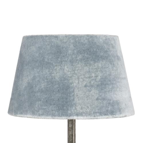 Lampskärm - Sammet Grå - Ø:15/20cm - www.frokenfraken.se