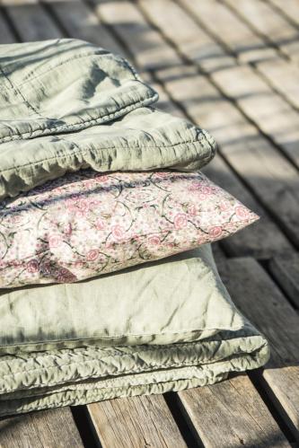 Kuddfodral Linne - Olive - 40 x 60 cm - www.frokenfraken.se