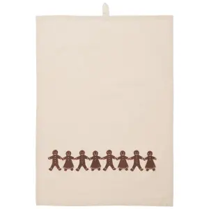Kökshandduk - Pepparkakor - Brun - www.frokenfraken.se