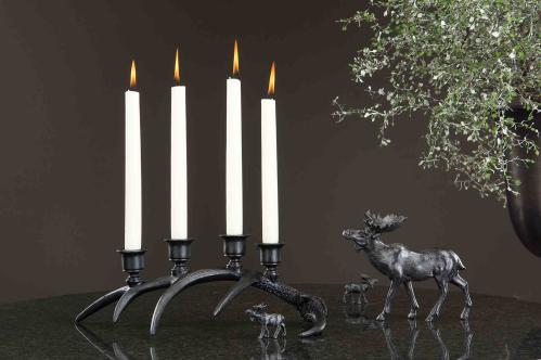 Älg - Prydnadsälg - Brunsvart - 16 cm - www.frokenfraken.se