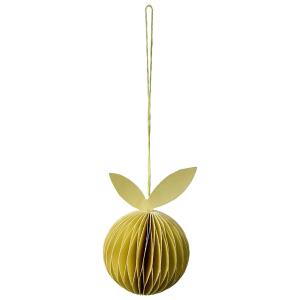 Äpple - Påskpynt hängande Gul - Ø4 x 8 - www.frokenfraken.se