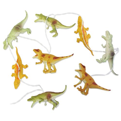 Ljusslinga - Dinosaurier - Natural Colors - 180 cm - www.frokenfraken.se
