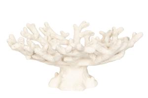 Skål - Korall - Cremé - 30 x 14 cm - www.frokenfraken.se
