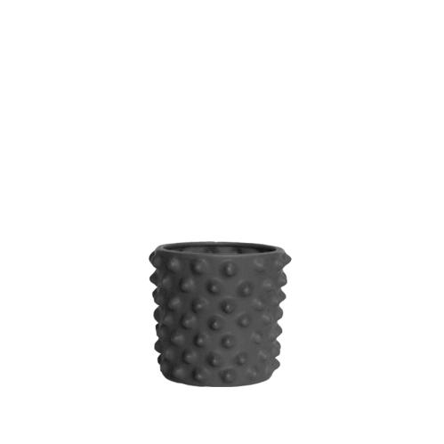 Kruka - Cloudy Mini - Dark Grey - Ø15 cm - www.frokenfraken.se