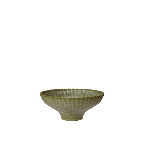Kruka - Stripe - Grön - Ø16 - www.frokenfraken.se