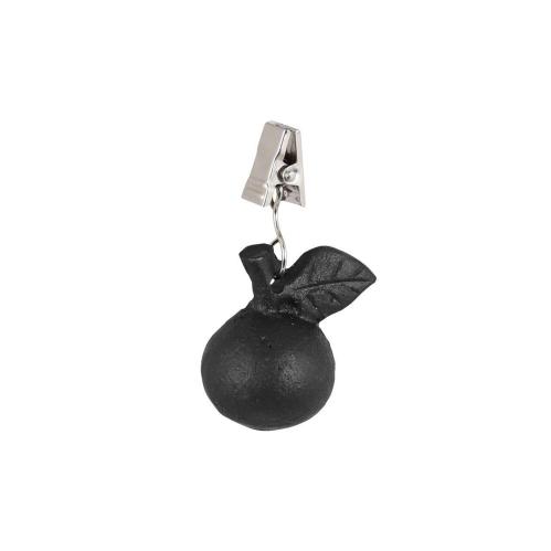 Duktyngd Äpple - Svart - Ø3 x H4 cm - 4 St - www.frokenfraken.se