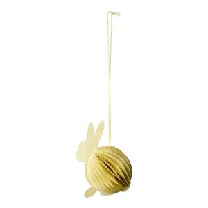 Hare - Påskpynt hängande Gul - Ø5 x 8 cm - www.frokenfraken.se