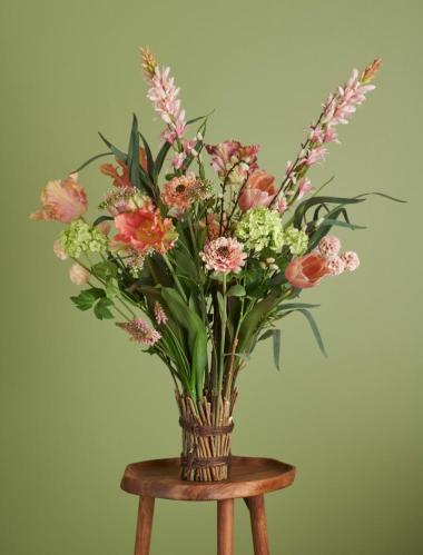 Zinnia - Aprikos - 58 cm - www.frokenfraken.se