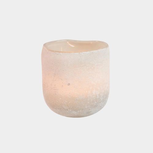 Ljuslykta - Vit - Ø7,5 X H8 CM - www.frokenfraken.se