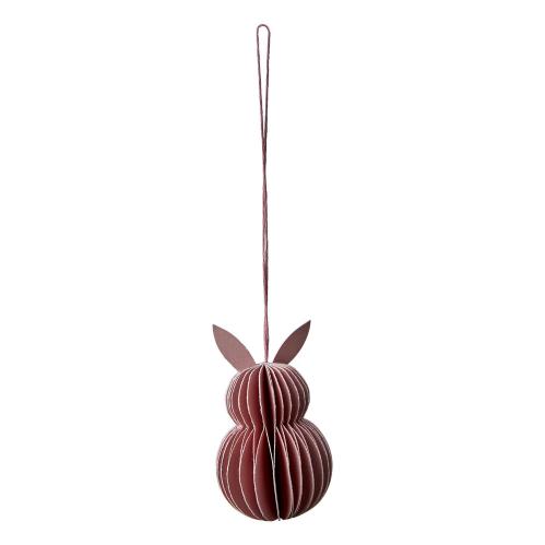 Hare - Påskpynt hängande Rosa - Ø5 x 8 cm - www.frokenfraken.se