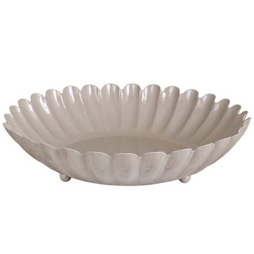 Skål Ingrid Beige XL - Ø 28 x 7 cm - www.frokenfraken.se