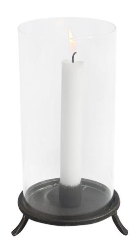 Ljusstake - Med Glas - 22 x Ø10 cm - www.frokenfraken.se