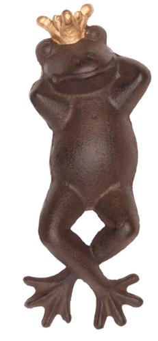 Groda med krona - Dekoration - 23 cm - www.frokenfraken.se