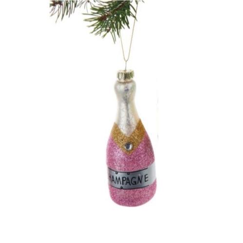 Julkula - Champagneflaska - Rosa - 14 cm - www.frokenfraken.se