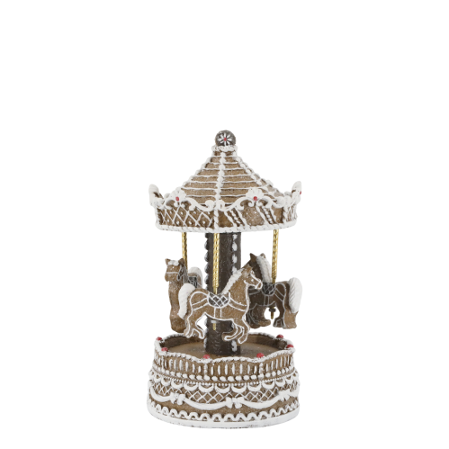 Speldosa - Karusell - Pepparkaka - Ø12 x 22 cm - www.frokenfraken.se